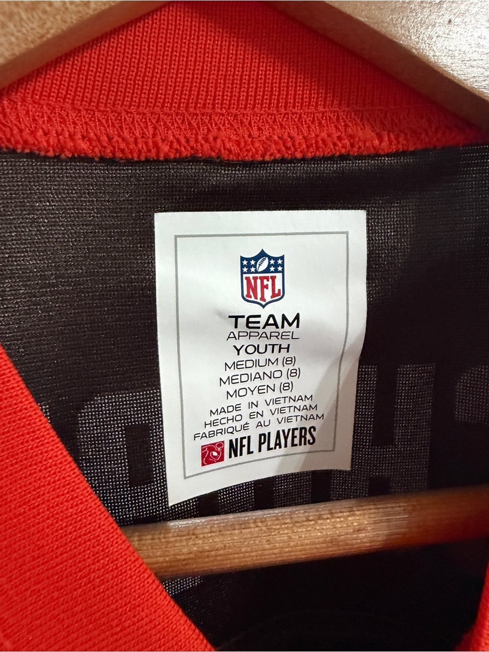 Like New Cleveland Browns Kids’ size M/8 Football Jersey #24 Chubb. - Picture 5 of 7
